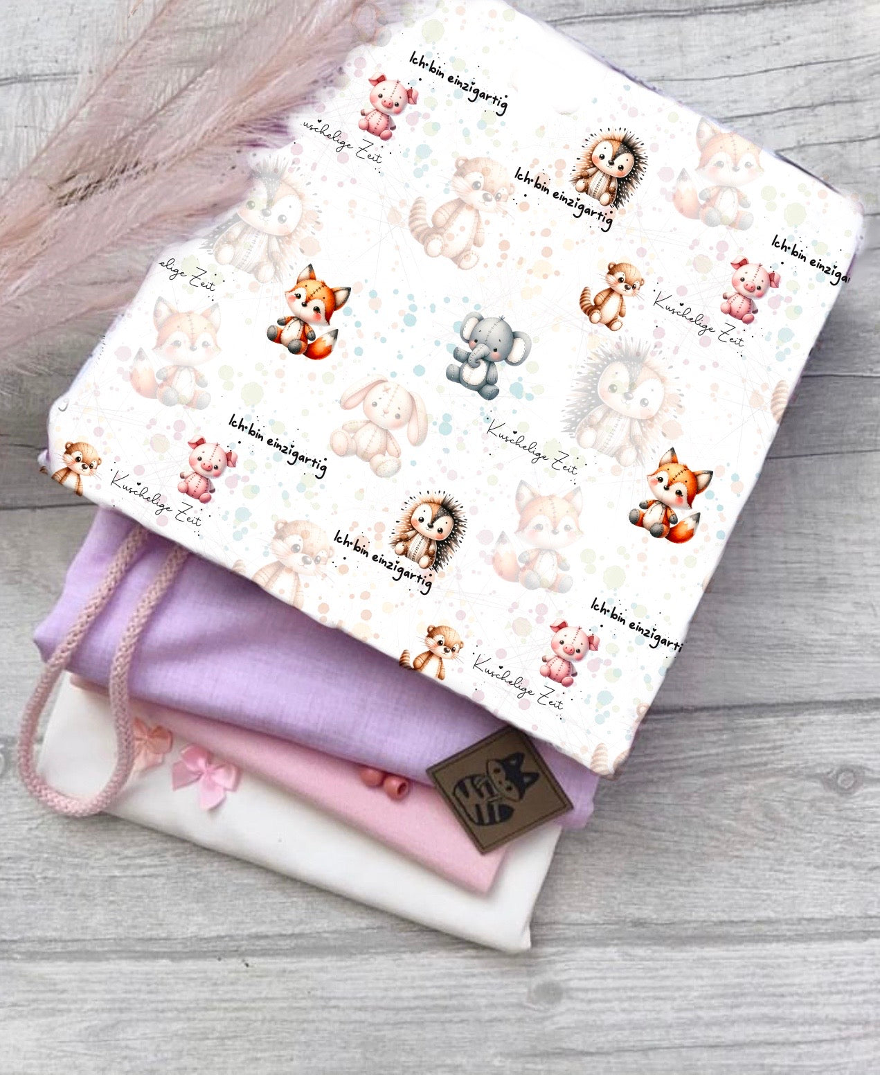 Kuscheltier  Neue Vorbestellung mit french Terry